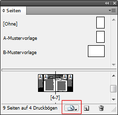 Kombinierte Druckbögen mit unterschiedlichen Seitenformaten in InDesign