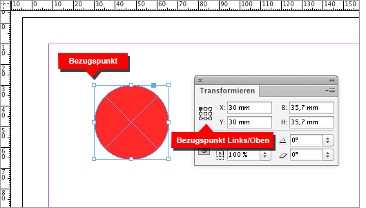 Ausrichten, Duplizieren und Verteilen mit InDesign